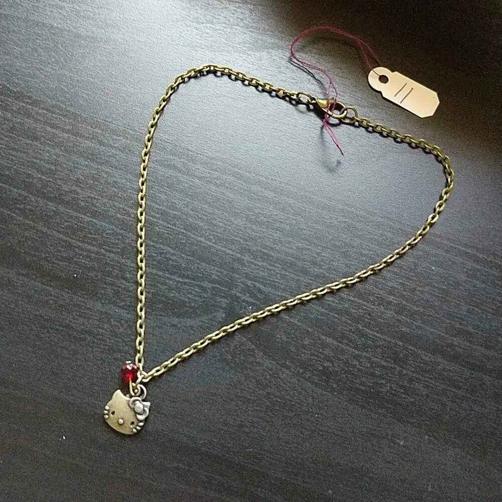 Anklet, Hello Kitty Brass 11